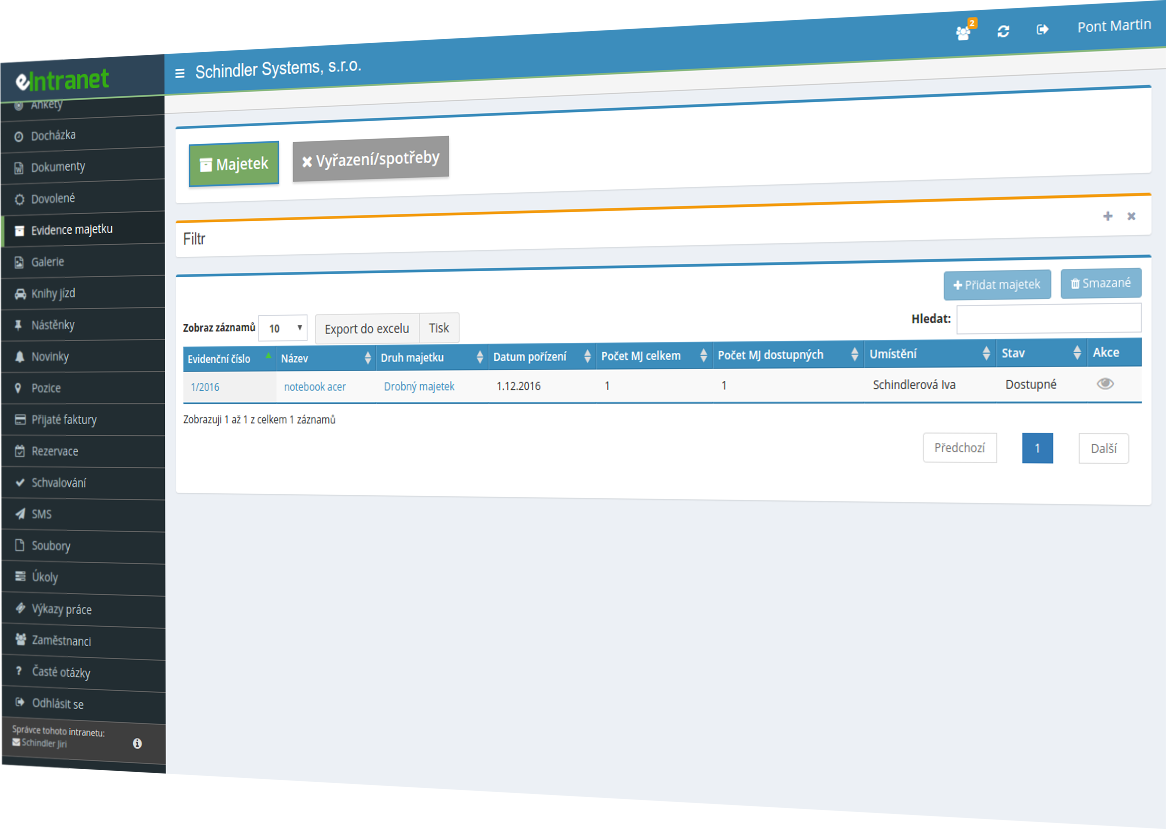 What you can use the asset register module for