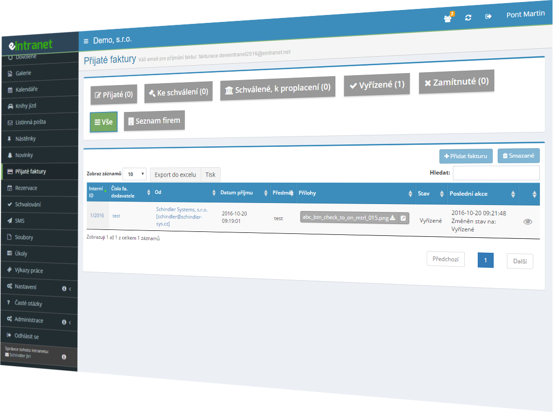 What you can use the Invoices Received module for