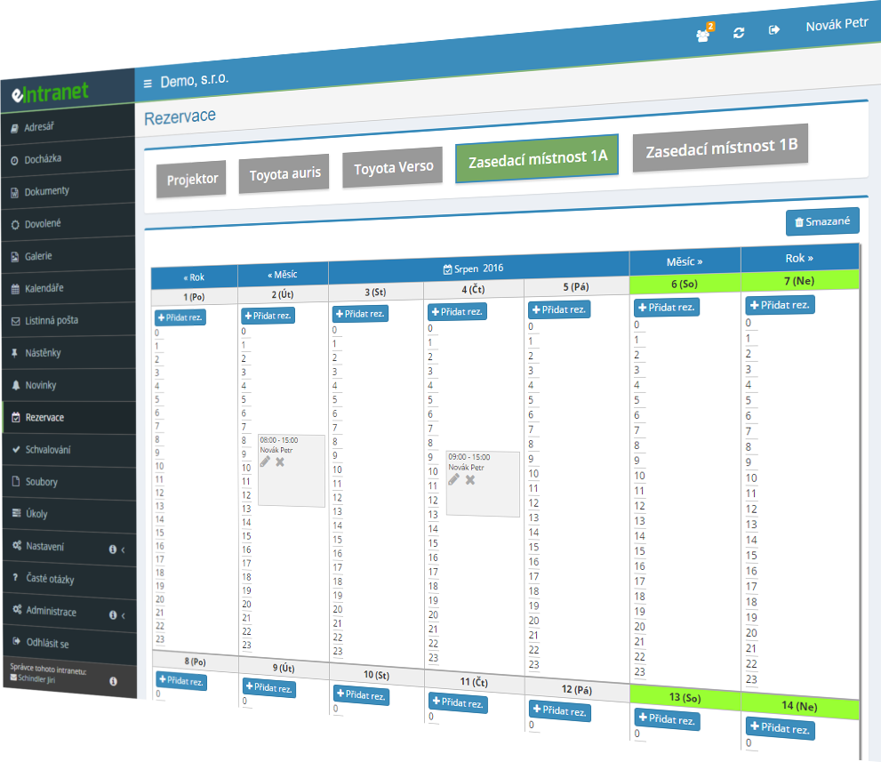 What you can use the booking module for