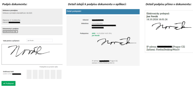 Nový modul ePodpisy – elektronické odeslání a podepsání dokumentů