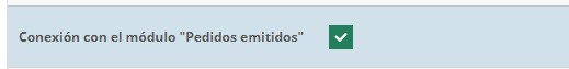 Novedad en el módulo de HelpDesk: la posibilidad de integración con el módulo de pedidos emitidos