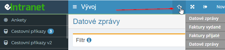 Novinka ve zobrazování seznamu historie